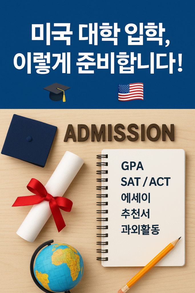 72dgt042625_admissions 미국 대학 입학 제도는 학생의 전반적인 성장 과정과 잠재력을 평가하는 시스템