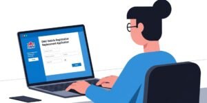 미국 차량 등록증 재발급을 온라인으로 신청