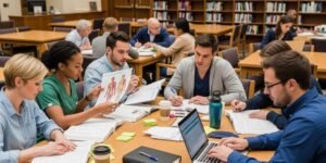 미국 간호사 변호사 자격증 시험 준비 모습