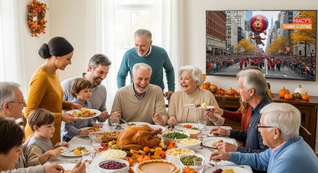 미국 땡스기빙데이 퍼레이드와 전통 음식