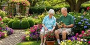 미국 65세 이상 노인의 은퇴 생활과 복지 혜택 활용 모습