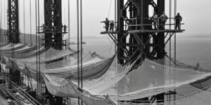 1930년대 골든 게이트 브리지 건설