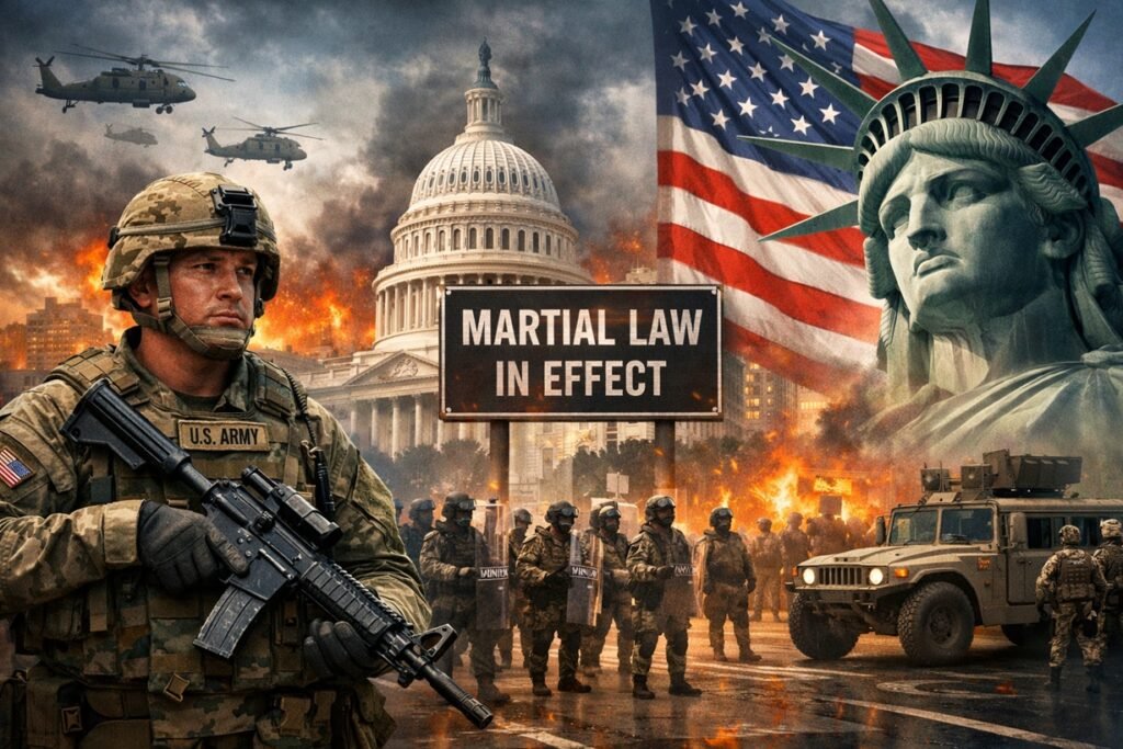 미국 계엄-martial law 미국 계엄