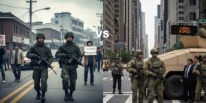 한국계엄제도vs미국계엄