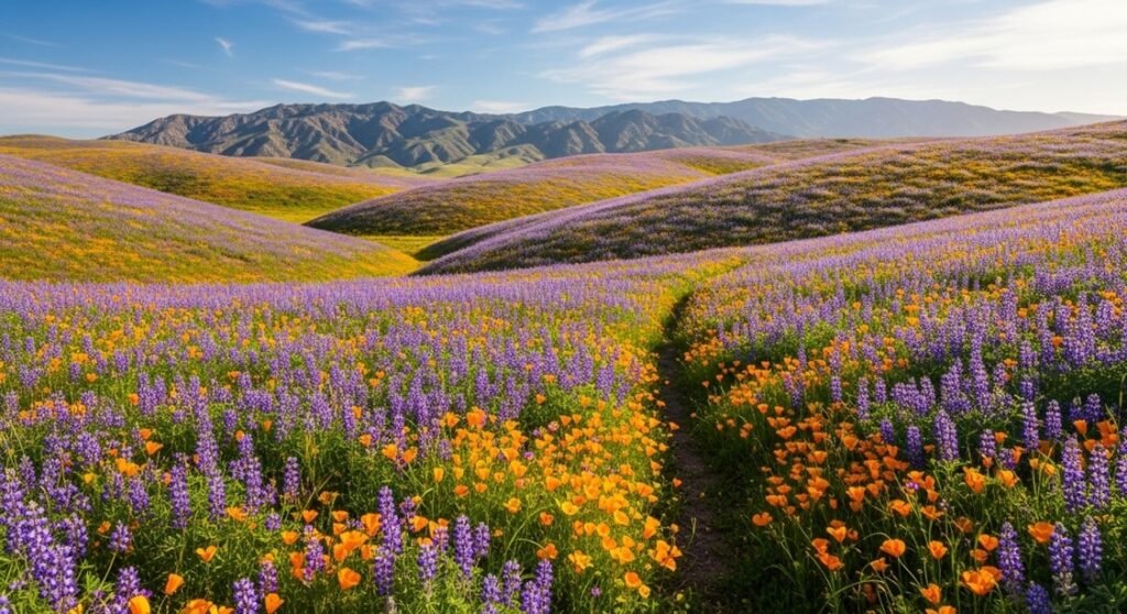 Anza-Borrego 슈퍼 블룸 2026 Henderson Canyon
