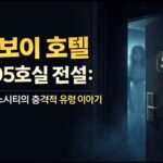 사보이 호텔 505호실 전설