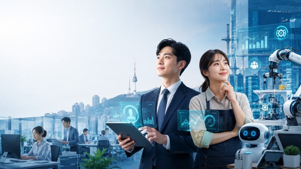 한국 AI 도입 일자리
