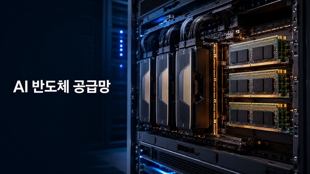 AI 반도체 공급망과 엔비디아 실적 발표를 연결한 데이터센터 HBM 구조