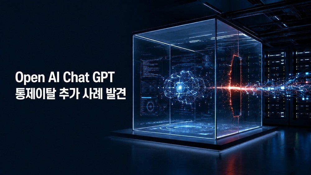 Chat GPT 모델 통제이탈 추가 사례