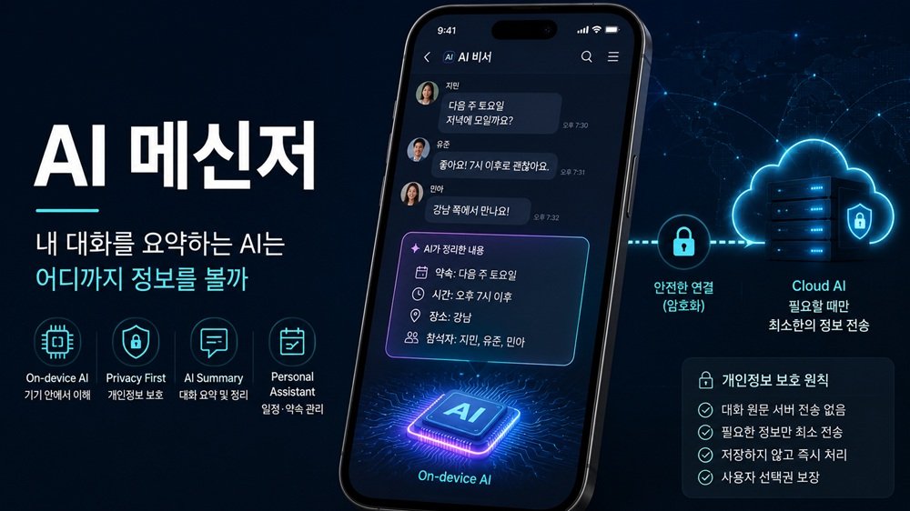 내 대화를 요약하는 AI는 어디까지 정보를 볼까