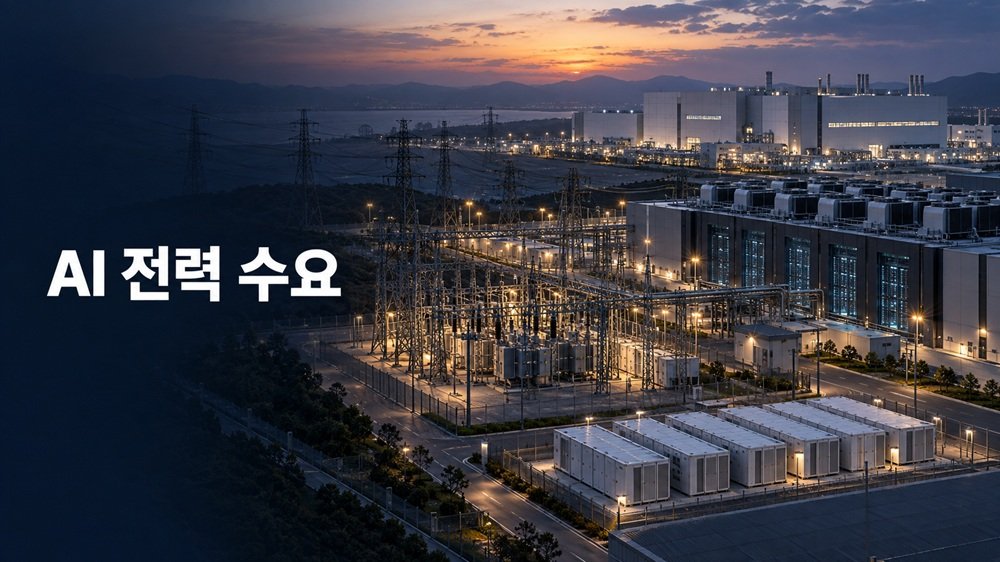 AI 전력 수요와 반도체·데이터센터를 연결하는 전력망 및 원전·ESS 인프라