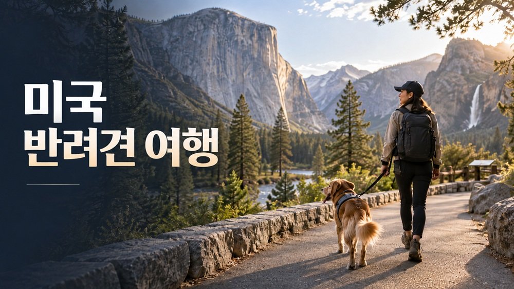미국 반려견 여행과 요세미티 국립공원