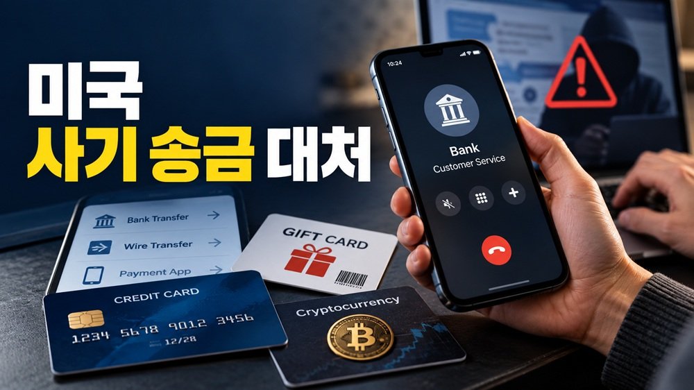 미국 사기 송금 대처 결제수단별 긴급 대응